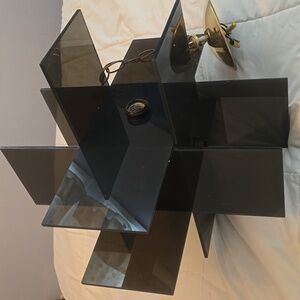 Modern Black Geometric Hanging Lamp